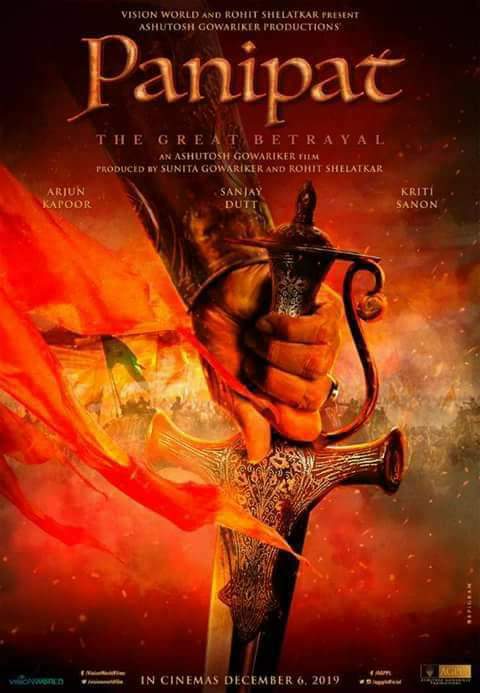 Enter102Updates's tweet photo. New HistoricalβοΈ Movie #Panipat Shooting π¬ Begins ...π₯β¨β¨ Stars ... @duttsanjay π @arjunk26 π & @kritisanon β€οΈ Directed By @AshGowariker Movie Released on 6 Dec 2019 β¨β¨
#SanjayDutt #ArjunKapoor #KritiSanon
#Entertainment2Updates
@Enter102Updates https://t.co/tglAkUEyXs