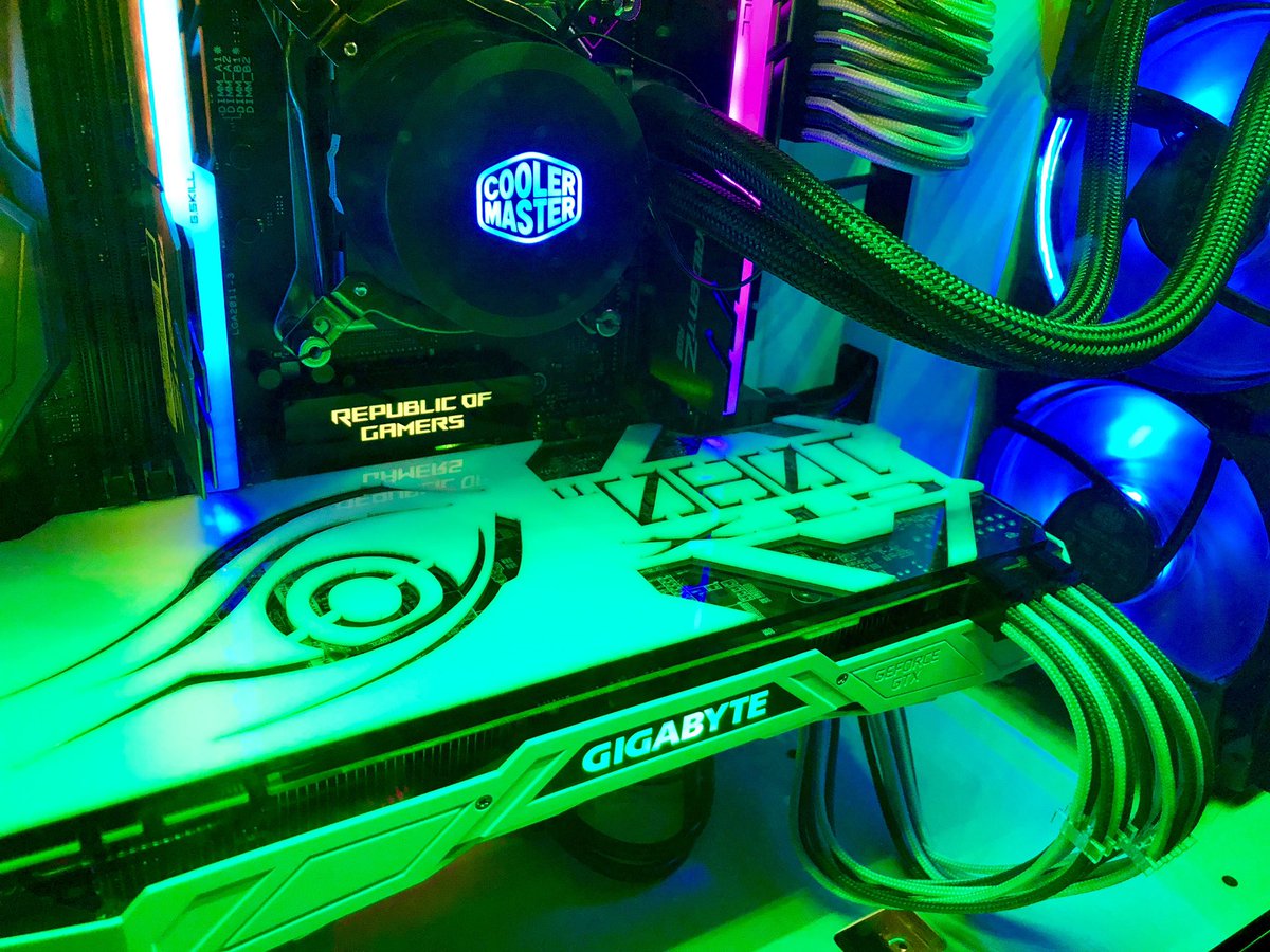_BJenks's tweet image. My 1080ti isn’t naked anymore!#pcmasterrace #v1tech #rgb #cpu