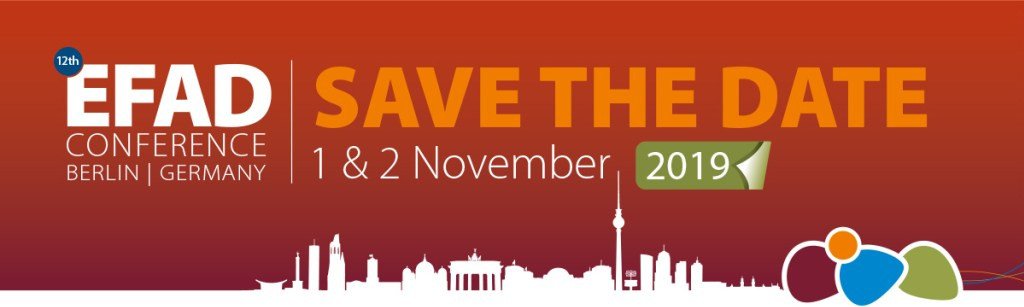 efad_org's tweet photo. Inspired @ #EFAD2018? See you next year in Berlin! Suggestions for topics? Send an email to secretariat@efad.org https://t.co/uYRraend6r