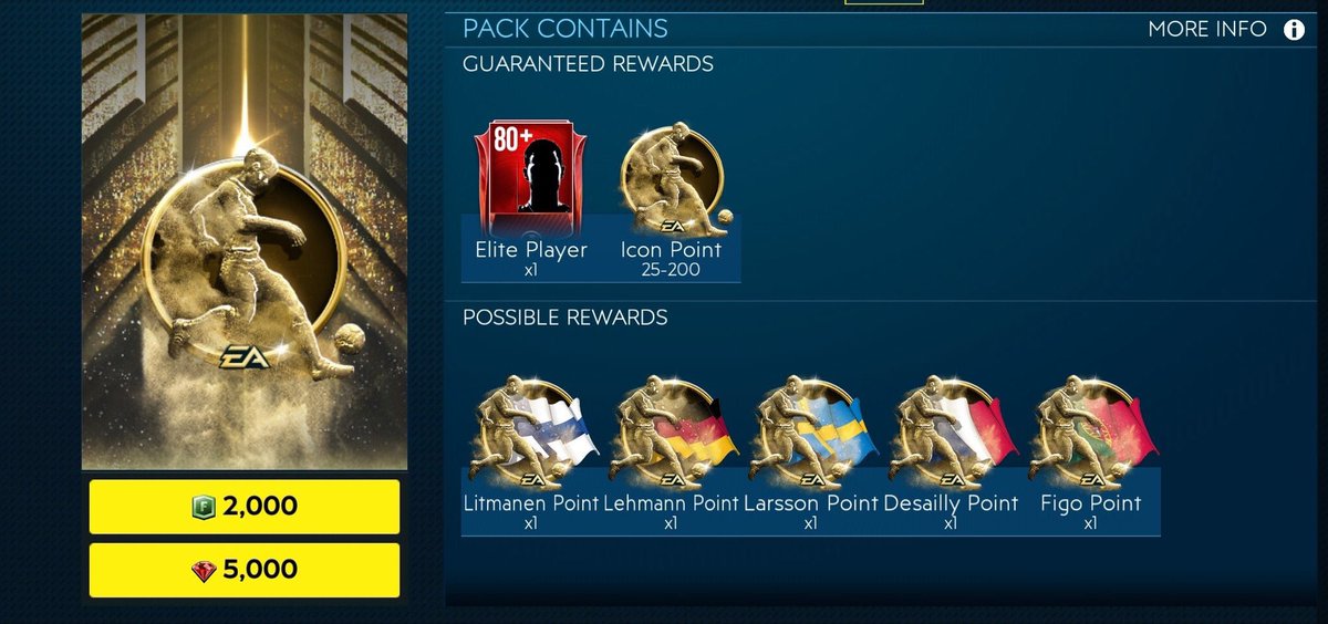 SemiconDuck's tweet image. Finally @EAFIFAMOBILE heard what the community really wants. Chance based pack only icons. YES! Let’s buy buy buy...not. 🤦‍♂️ #anotherscrewup #ruiningthegame