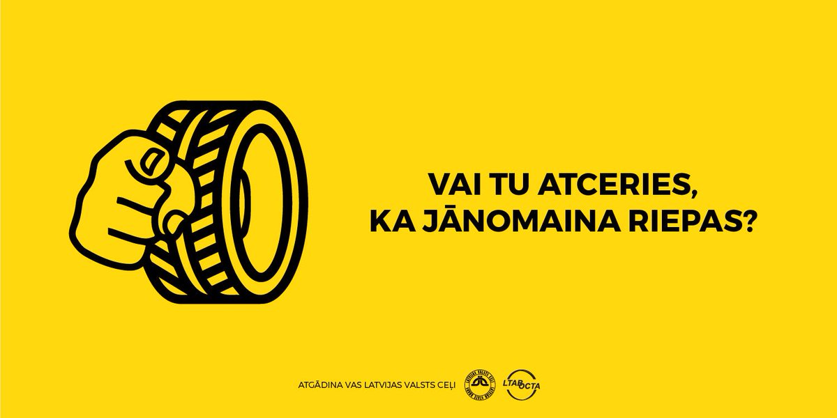 LVceli's tweet image. No rītdienas vasaras riepas būs ne tikai vieglprātīga attieksme pret paša un citu drošību, bet arī likuma pārkāpums!👇🏻⚠️