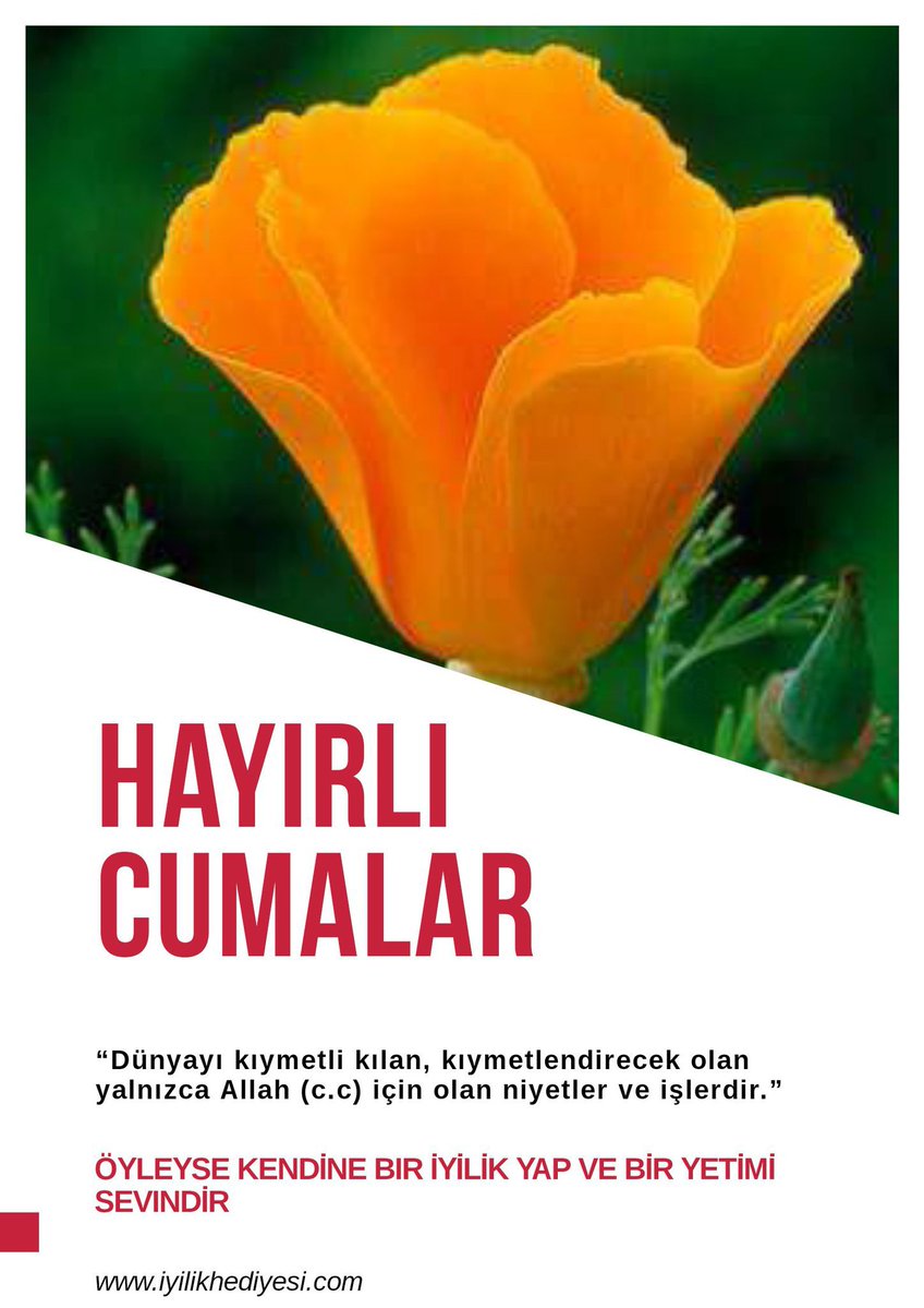 Cumamız Mübarek Olsun
iyilikhediyesi.com