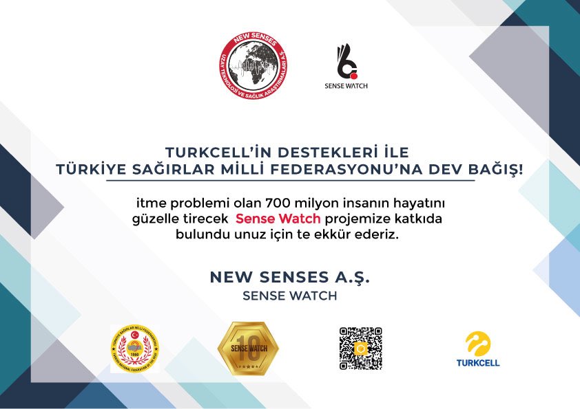 Sense_Watch's tweet photo. Toplumun her kesimine dokunan ve fayda sağlayan @Turkcell ile İşitme Problemini yeneceğiz. Teşekkürler @Kaan_Terzioglu teşekkürler @arikovanicom https://t.co/BrLjQIvJ8E
