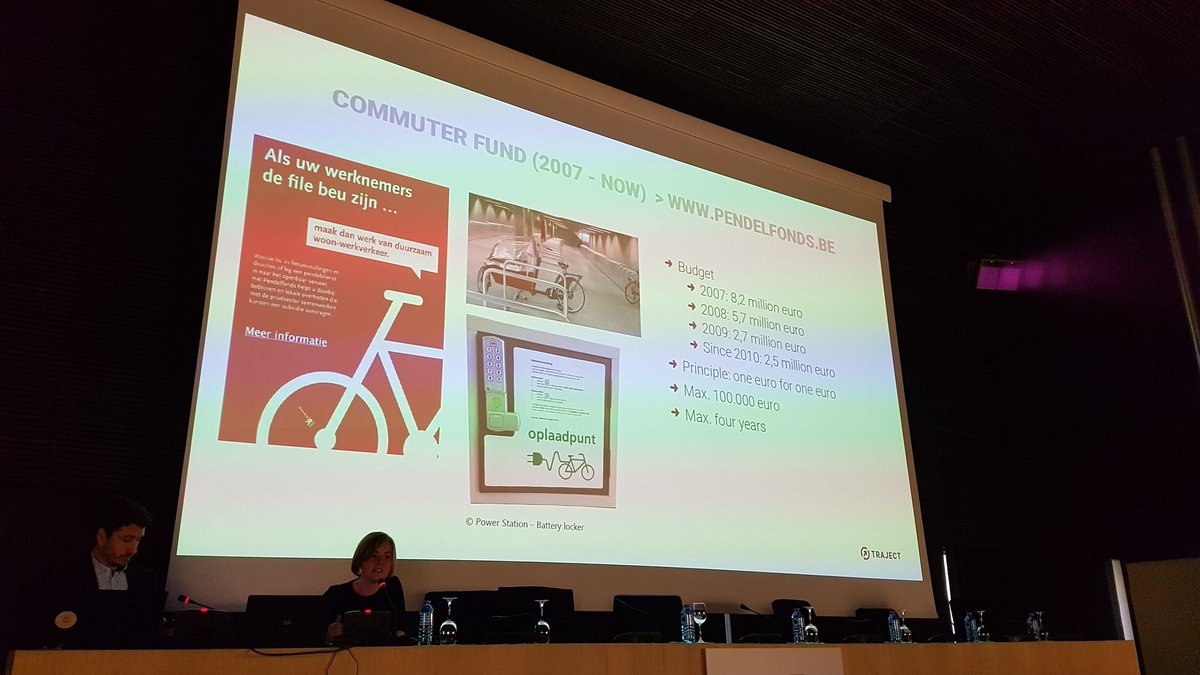 silviacasorran's tweet photo. Turn to learn from the Belgian experiences to promote #bike2work #enbicialtrabajoRCxB with @TrajectMobility https://t.co/xZxvfgAYEH
