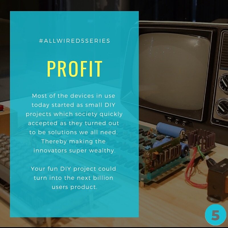 allwiredng's tweet photo. 5/5 reasons you should take up a building project.

Fun fact: The computer in the background was Apple's first computer (Apple 1). It was Wozniak's project which Jobs saw as an opportunity. The rest is history 😀. A unit was sold recently for $375k, simply because it's Apple. https://t.co/RT7zlcrbdE