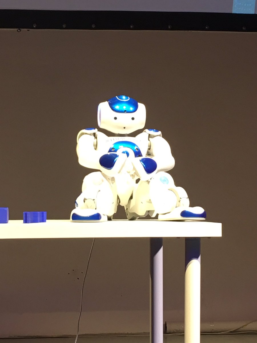 Zukka75's tweet photo. Itβs robot time at Codemotion Milan with @ibm #ibmcloud #developer #codemotion #codemotion2018 #codemotionmilano #robot #ia https://t.co/P90Vs63eQc