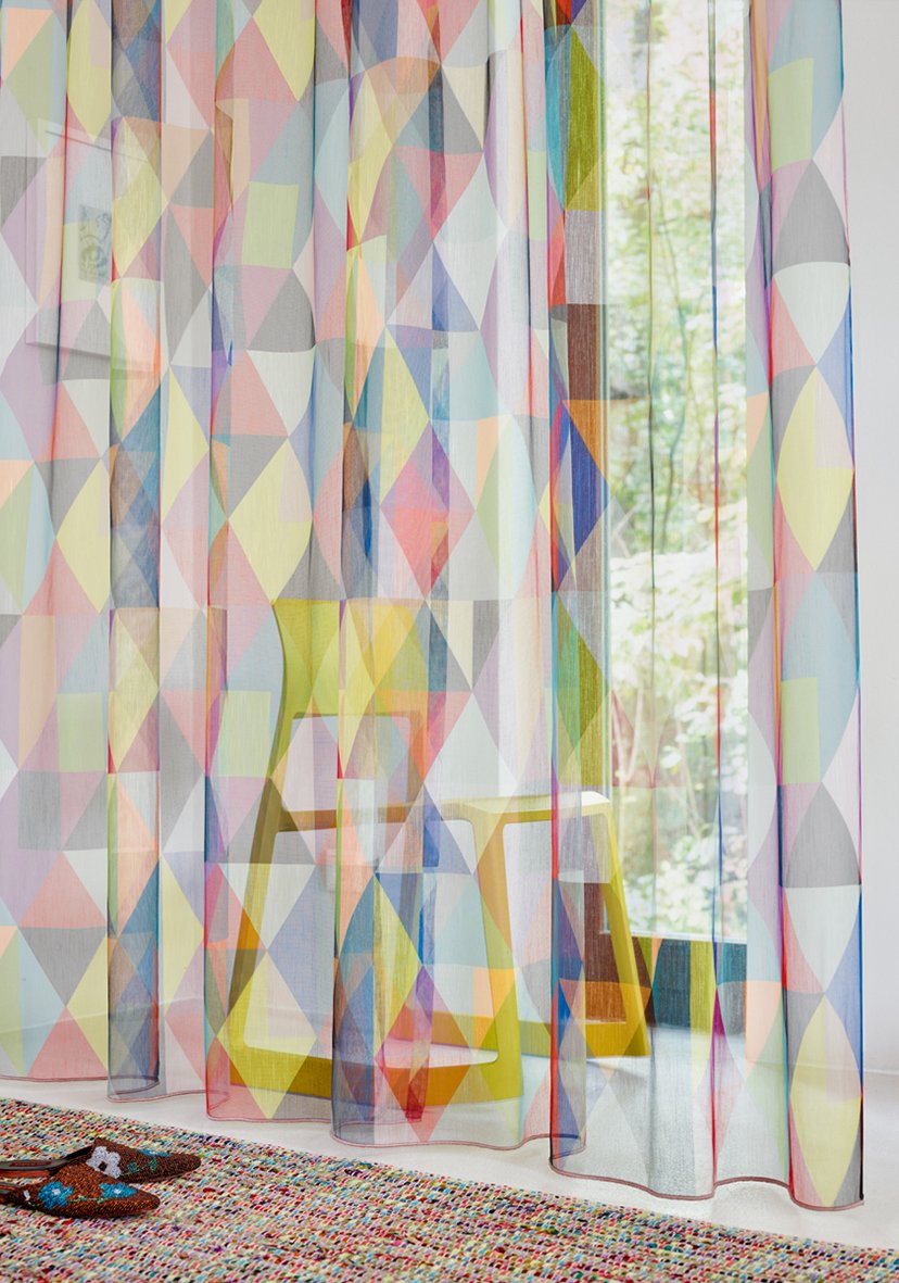 Had enough of #minimalist #whites? Choose some funky #voiles to give your room a zap of #colour! Bring in your measurements and see what we can do for you! #eastcote #curtains #blinds. Cheap #parking at the back of the store. #dogfriendly