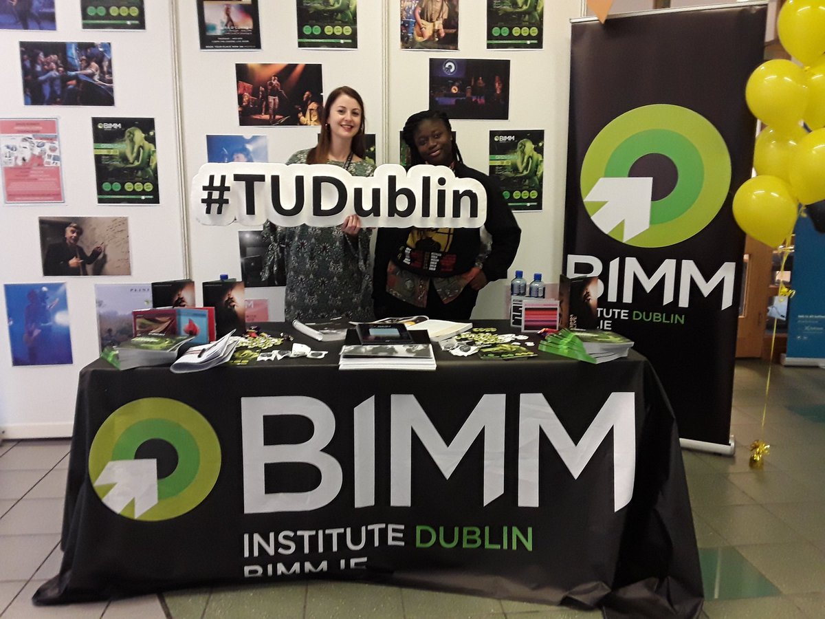 WeAreTUDublin's tweet photo. Meet the @BIMMDublin students at #DITOpenDay #TUDublin https://t.co/o3GE7qxY3o
