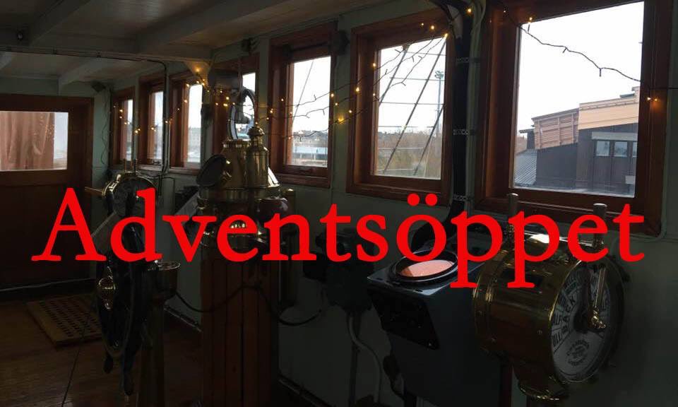 Öppet skepp 8/12 kl 11-15. Sjösidan av Vasamuseet #sankterik1915 #ångbåt #isbrytare #världensstörstasjöångmaskin #adventsfika #öppetskepp #Stockholm