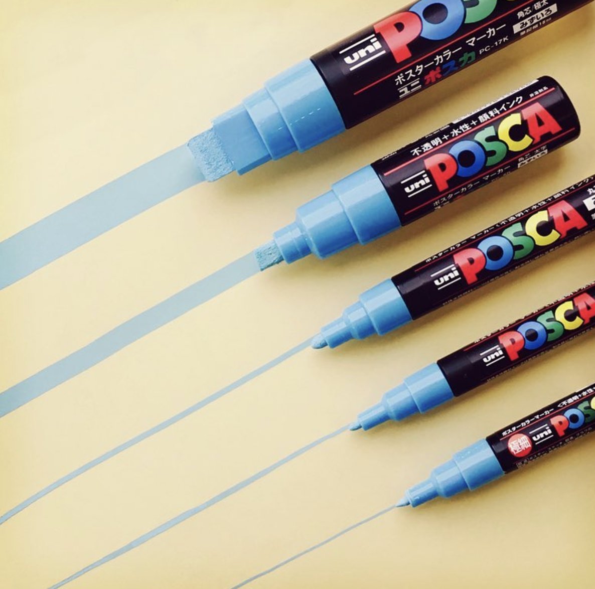 POSCA UK on X: Are you all about those thick strokes or intricate lines?  If you could design your own POSCA nib would you make them thicker or  thinner? Photo by @POSCAperu