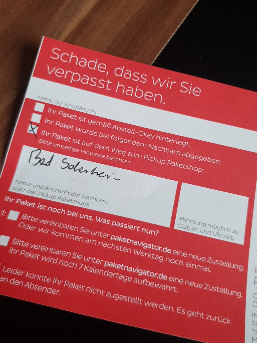 der_Daggi's tweet photo. So liebe @dpd_de wo soll ich mein Paket jetzt holen ? Leider gibt es mehr als eine PickUp Station. Was ein Witz !!! 
Ach so...und wann ist es denn abholbar ? Nur Amateure bei Euch auf den Autos !!! https://t.co/VUQ2J416ll
