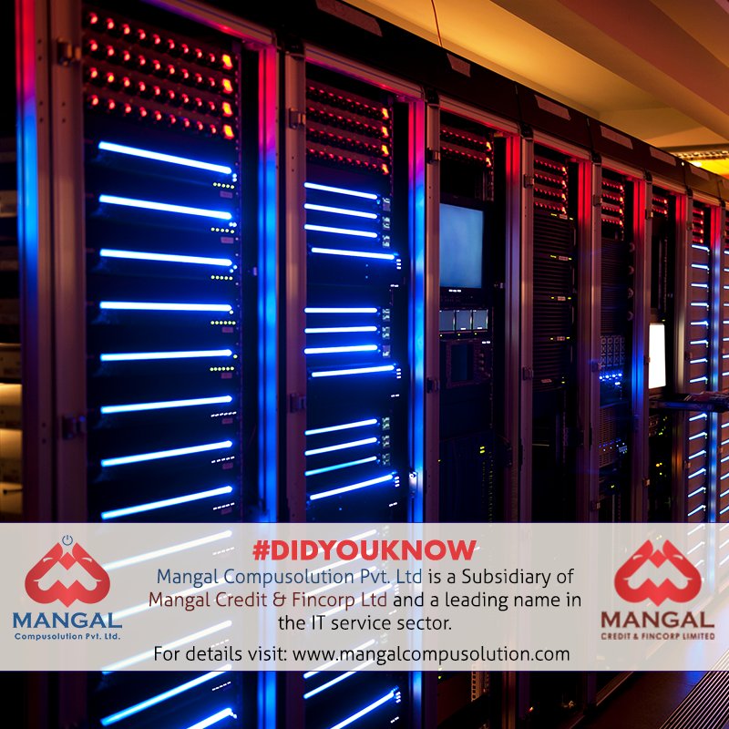 mangalfincorp's tweet photo. Mangal  Compusolution Pvt. Ltd is a leading name in the IT service sector throughout major cities of India. It provides customized solutions for various hardware and software rental needs.
For more details visit:https://t.co/G49RtoKZYW
#MCFL #nbfc #MangalCompusolution #ITService https://t.co/qtTdy0BitU