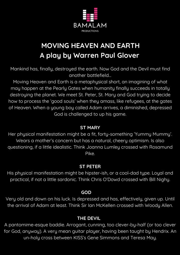 BamalamP's tweet image. *CASTING BREAKDOWNS*

Here are the casting breakdowns for season five and six 🎙️

When applying please ensure you can make the recording dates as stated!