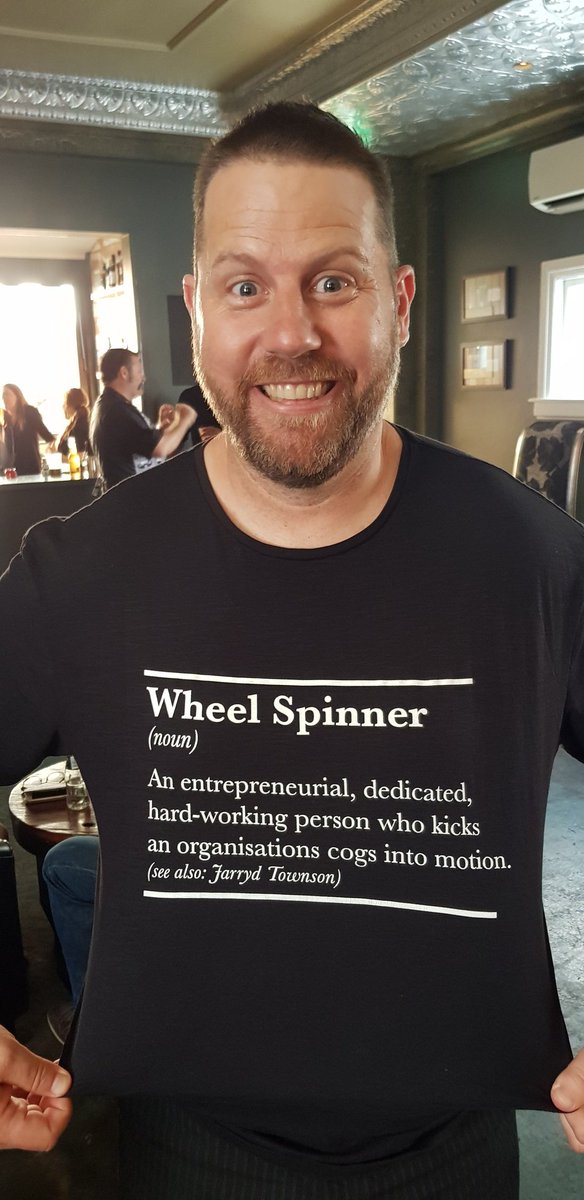 Cheesy grin for someone who leaves a fair bit of rubber on the road... fare well mate. You've done an outstanding job!!! #lastdayonthejob 

<a href="/SplitSpaces/">Split Spaces</a> <a href="/domm/">domm</a> <a href="/AdvanceQld/">Advance Queensland</a> @QChiefEntrepren <a href="/startupqld/">StartupQLD</a> <a href="/sbxr/">Steve Baxter (Winston Smith - let's not go there)</a>