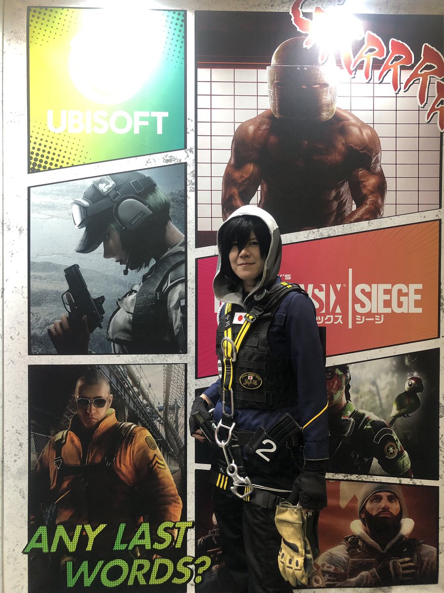 UBISOFT_JAPAN on Twitter "続いて「UBI東京コミコン」ブースに遊びに来てくださったのは