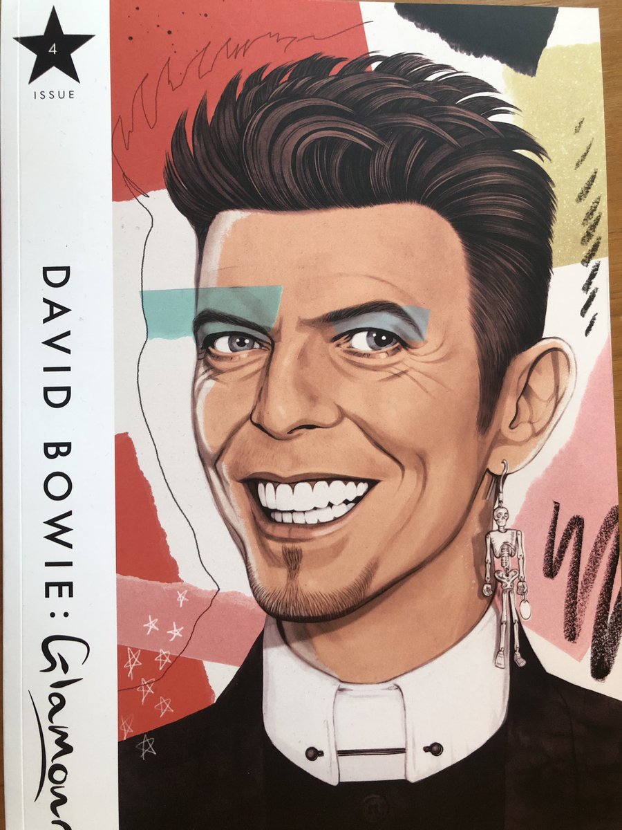 This is issue 4 of David Bowie: Glamour, the beautifully put together fanzine. I was interviewed for this issue. An honour indeed. Get a copy. Xxgg