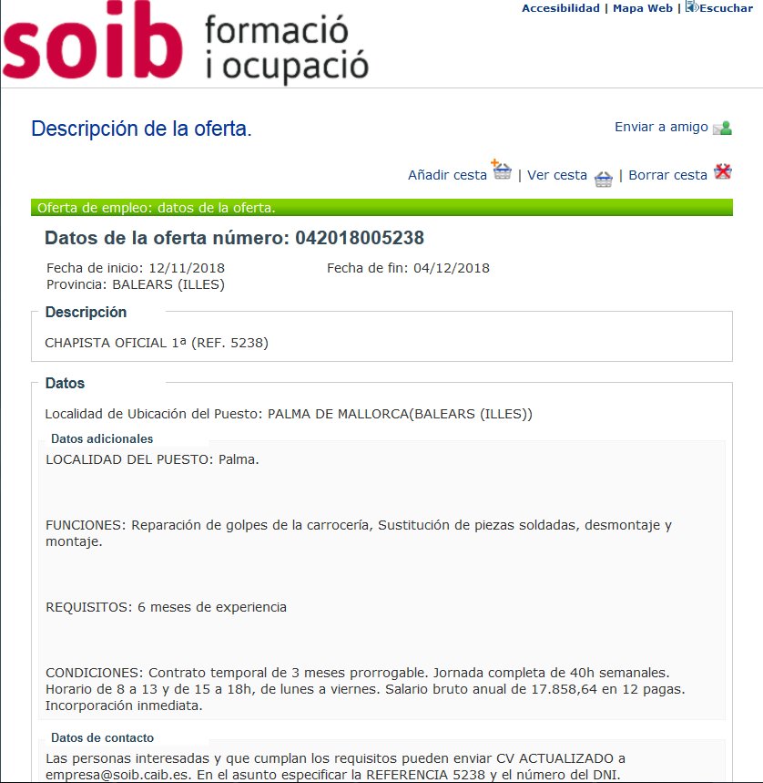 SOIBgoib's tweet image. 👋#FeinaSOIB
#Instal•lador/a materials impermeables(Ref.5292) #StaMaria Termini 2/12
#Poliment #paviment ofs 1a i 2a(Ref.5135) #Inca Termini 2/12
Of1a #xapista(Ref.5238) #Palma Termini 3/12
Of3a #climatització(Ref.5375) #Palma Termini 3/12
🧐+info⬇️ i a soib.es