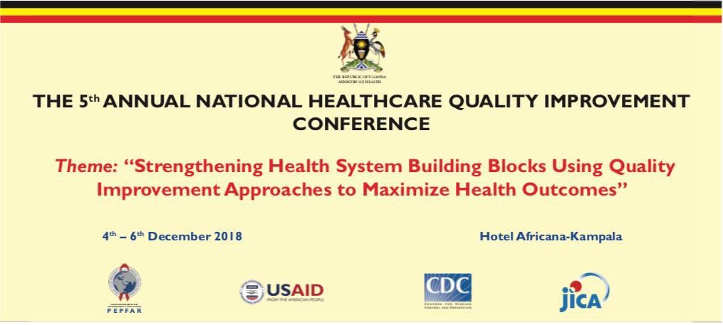 #ComingSoon: 5th Annual National Healthcare Quality Improvement Conference will take place from 4-6 December 2018 at Hotel Africana. 
#QIConference18