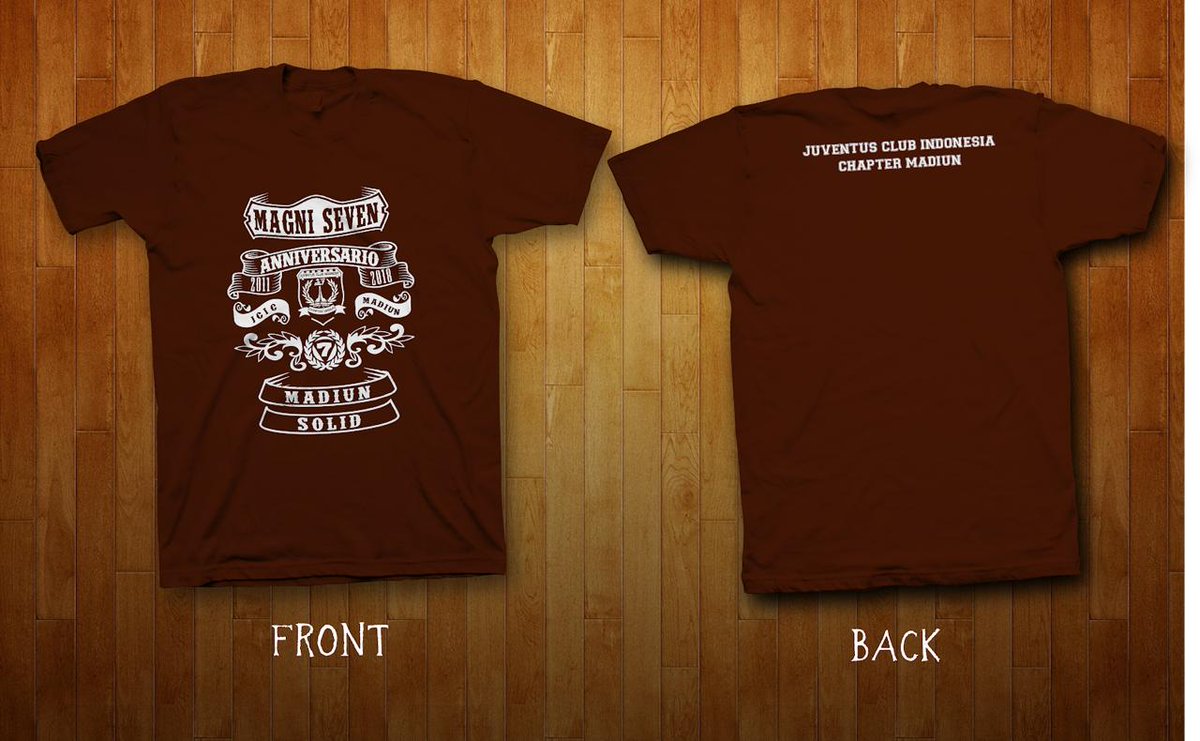 Penampakan kaos Anniv 7 <a href="/JCI_Madiun/">JCI Chapter Madiun</a> ,
