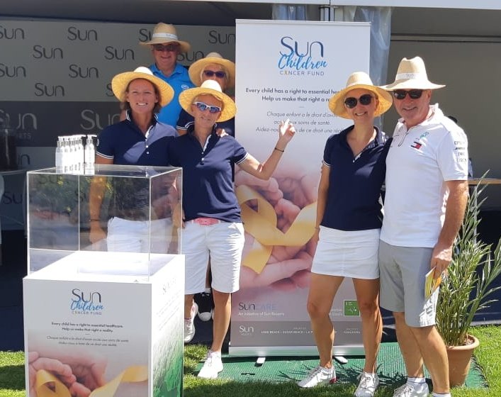 Come by our pod at the #afrasiabankmauritiusopen and help us support the Sun Children Cancer Fund. #abmo2018 #Golf #Mauritius