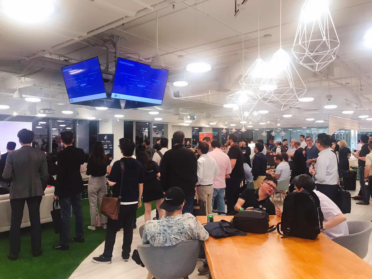 HTX_Global's tweet image. #HuobiGlobal hosted a #VIPAfterparty at our Singapore hub last night, to overwhelming success! Over 300 attendees graced this epic event.

Special thanks to @block_asia for co-organising this event, @Cointelegraph , @CryptoGrinders , @DuCapital_SG , and many others for attending!