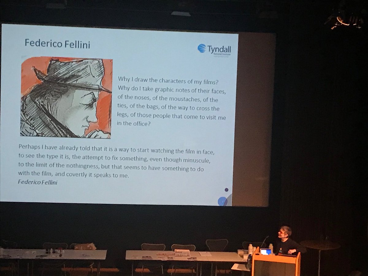 CarolienCoon's tweet photo. Fellini Forensics! Daniela Iacopino @ #Nanorestart talking about SERS for investigating ink in Fellini drawings. #heritagescience ⁦@seahaCDT⁩ ⁦@UCL_ISH⁩ https://t.co/57SE9SzxHI
