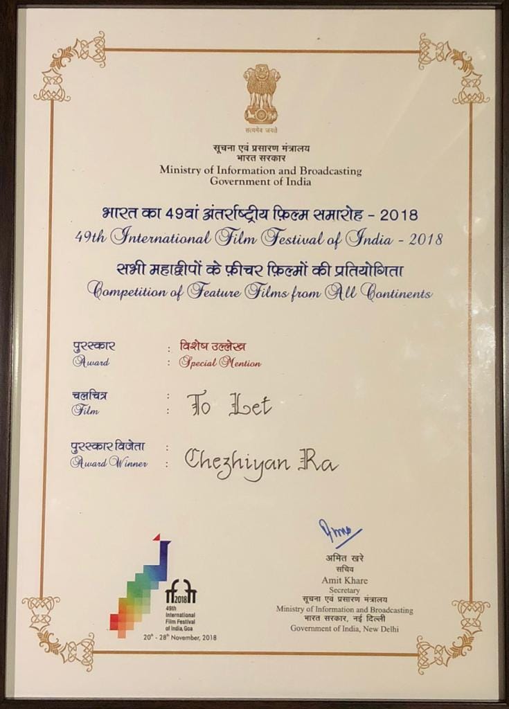 celluloidtimes1's tweet photo. #Toletfestivalfilm
#Tolet100awards #chezhiyancinematographer #Santhoshnabirajan #Sheelarajkumart #Aadhirapandilakshmi #sp_mani_cinematographer 
@Rchezhi #Chezhiyan #SanthoshSriram #SusheelaRajkumar @Spmani2202 #AadhiraPandilakshmi @AadhiraOfficial #TeamTOLET @johnmediamanagr https://t.co/KZqjXzx9at