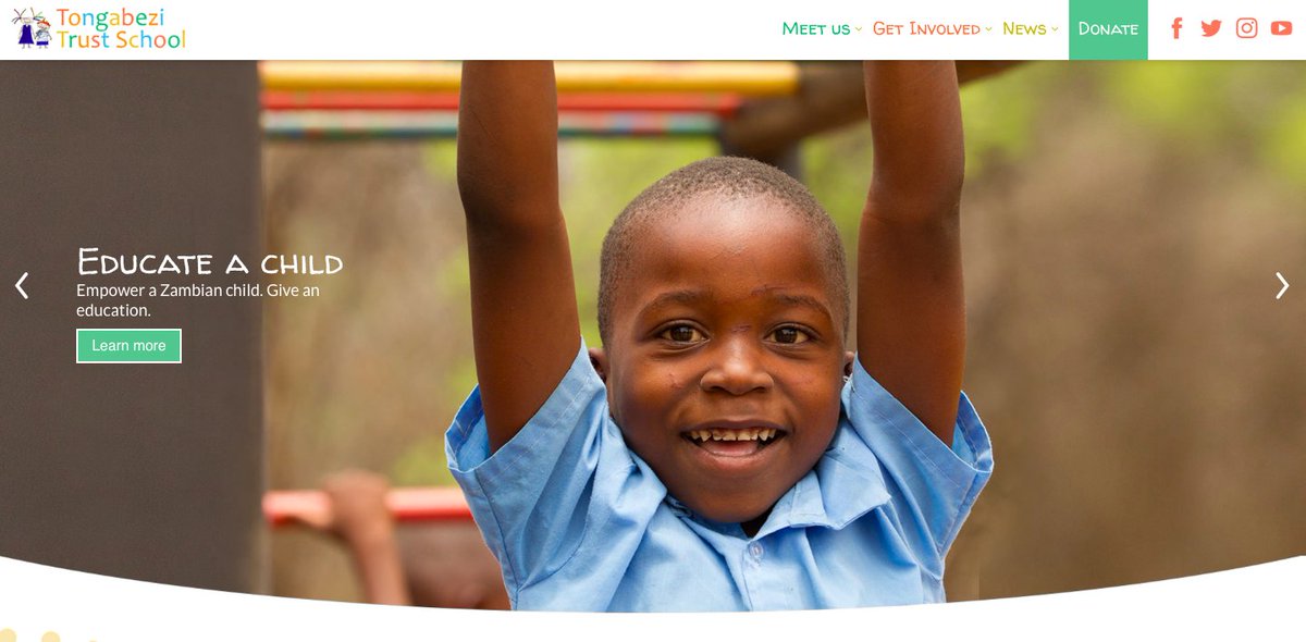 Thanks to our amazing friends at WildWeb, we have a super duper new website and it is now LIVE! 🎉 Please have a look at ow.ly/TsQA30mOhsg and let us know what you think! 😍 #Zambia #Education #WebsiteLaunch