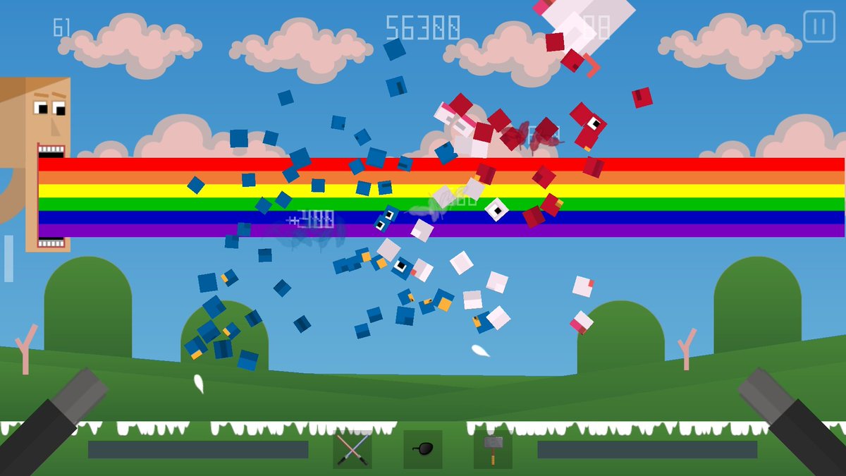squarechris's tweet photo. Still #unfinished, my little #SquareheadBirds π€π¦π₯ game. But maybe soon π
#indiedev #indiegame #mobiledev #developers #gamedev #development #GAMES #rainbow #birds #screenshotsaturday https://t.co/HwV6LHqqM8