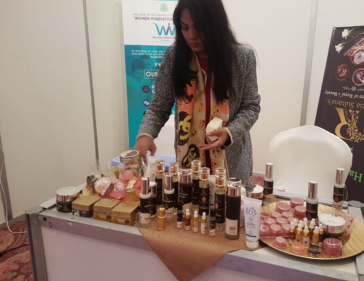 winpcsw's tweet photo. #WINners exhibited their fantastic work at the International Policy Conference on The Social Economy of Gender hosted by @pcswpb 

@fauziaviqar 

#WINPunjab #WomenEmpowerment #GenderPolicy #PCSW #Data #Pakistan #SDGs https://t.co/wu51aDWaSf