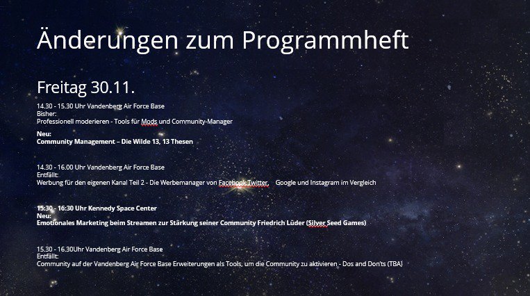 Stream_Con's tweet image. Die #StreamCon geht weiter! 😃 Tag zwei bricht an und nach dem erfolgreichen Start kann es heute nur noch besser werden ✨ Hier stellen wir euch noch ein paar kleine Programmänderungen vor. Wir freuen uns auf euch!