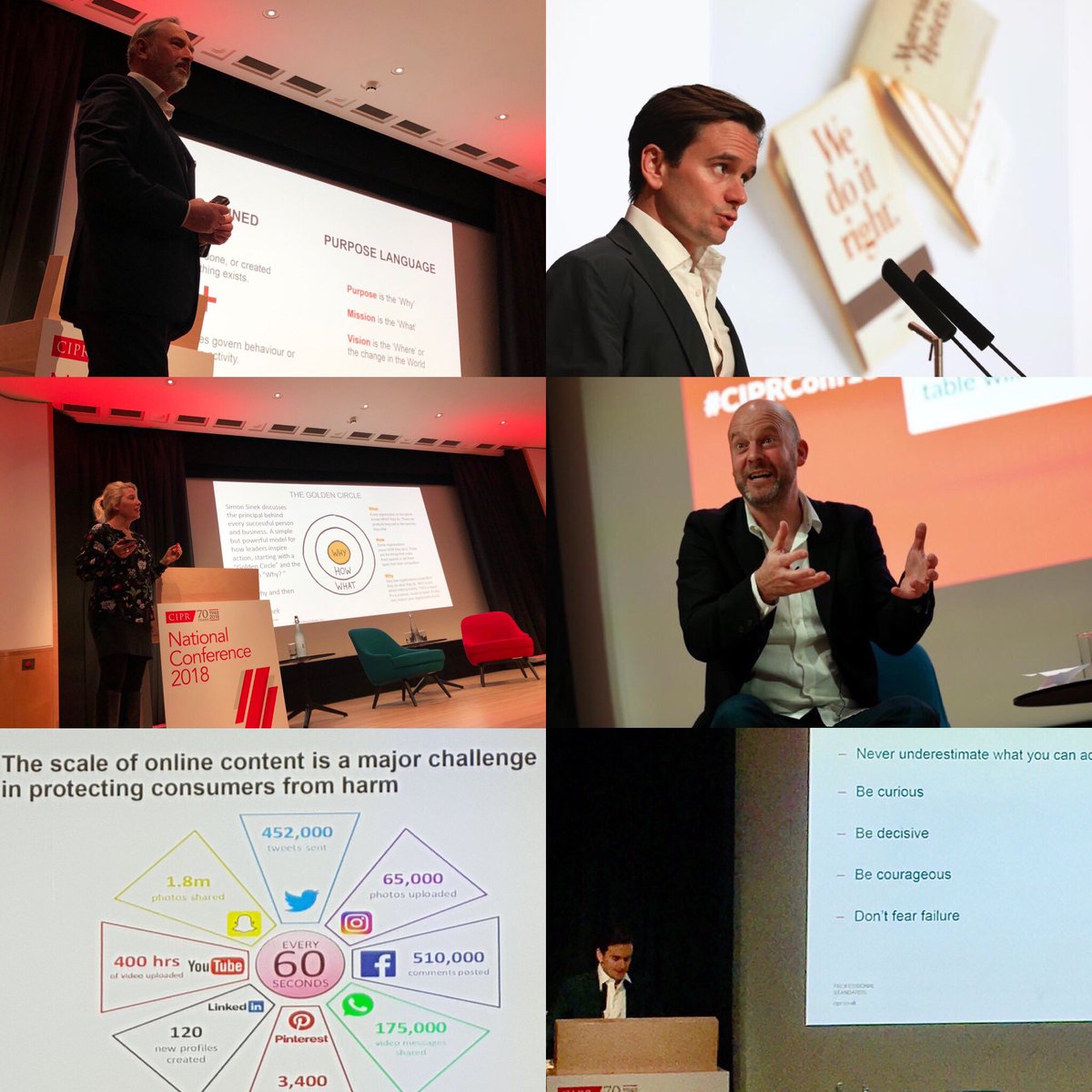 RocketLaunchUK's tweet photo. Look out clients! I had an amazing day yesterday @CIPR_UK National Conf. My head is full of ideas about accountable leadership &amp; social purpose. Brilliant presentations inc @mcsaatchipr, @Ofcom &amp; @IcelandFoods. Let’s stop talking &amp; start taking action!  #CIPRconf18 https://t.co/OdNGAtY76N