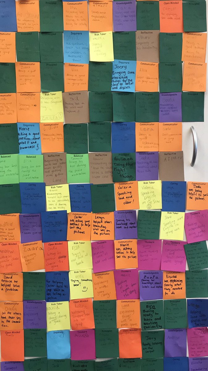 kdz_ed's tweet photo. Learner profile wall is almost full!! Well done, 1Z!! #bislearns #bispyp https://t.co/o4k1GaDqXY