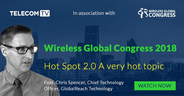TelecomTV's tweet image. Chris Spencer, CTO @GlobalReachTech believes in the benefits of designing &amp;amp; following roadmaps to guide tech &amp;amp; companies along the way - Watch now on buff.ly/2KHCBAr #HotSpot2 #5G #WiFi #Security #Networks #WGC18