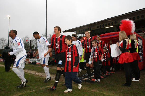 HistonFC's tweet photo. 10 years ago today we completed one of the great cup upsets by becoming the first non-league club to beat @LUFC in a competitive fixture, in the 2nd Round of the #FACup. #stutes https://t.co/m7xmVKVxuw