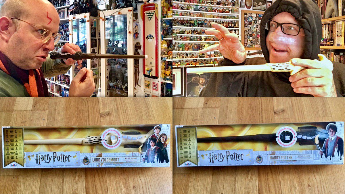 COMPETITION TIME!
For your chance to win one of two magical pairs of #HarryPotter and Lord Voldemort #WizardTrainingWands from <a href="/JAKKStoys/">JAKKS Pacific</a>, simply LIKE and RETWEET this post. Winners announced Monday morning! #WandsReady