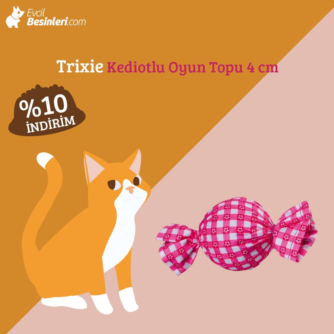 İçerisinde bulunan kedi topu sayesinde kedinizin gün boyunca oynayabileceği zevkli bir oyuncak daha! 😍 Onu bekletme! 😉 Detaylı bilgi için: evcilbesinleri.com #evcilbesinleri #evcilhayvanlar #indirim #kampanya #cat #kedimaması #köpekmaması #hayvanlar #dog #petshop #animals