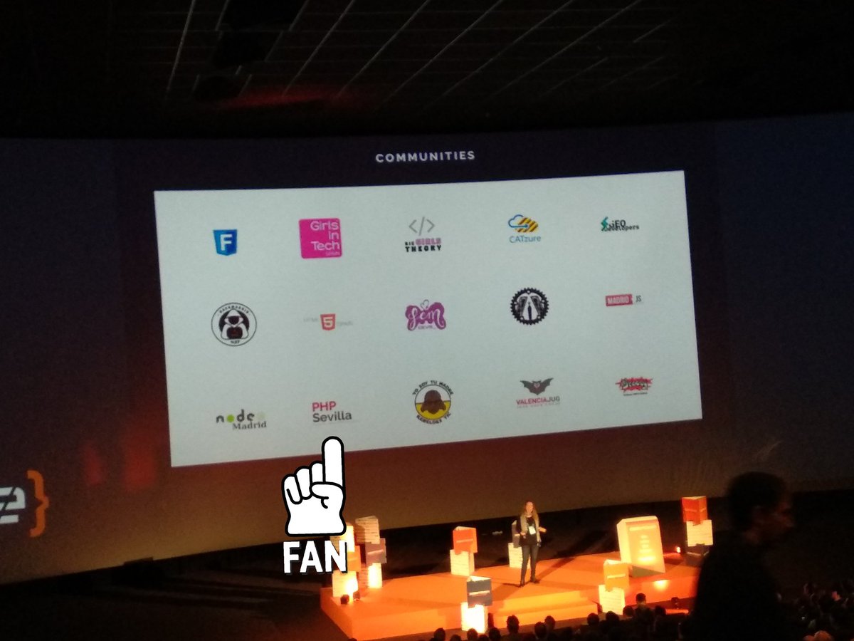 fullstackSVQ's tweet image. PHP Sevilla en Codemotion Madrid

#CodeMotion @CodemoMadrid @PHPSevilla 😀 #PHPSevilla