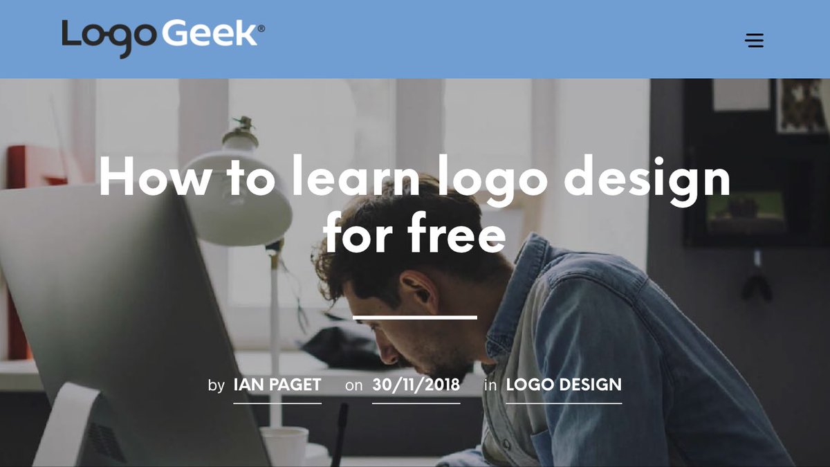 logogeek's tweet photo. Just put together a new blog post listing all the best free resources to learn logo design without spending a penny. Check it out here: https://t.co/IwCRosxfKJ #LogoDesign #Branding #GraphicDesign https://t.co/BUiRHgc8Cq