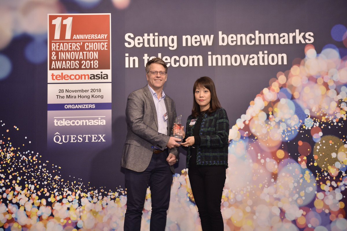 Another one! At the 11th Annual Telecom Asia Readers’ Choice Awards, Tata Communications MOVE™ IoT Connect and MVNE Solution was announced winner in the IoT/M2M Solution Innovation of the year award! 
Congrats team! MOVE-ing into 2019 on a high note!
