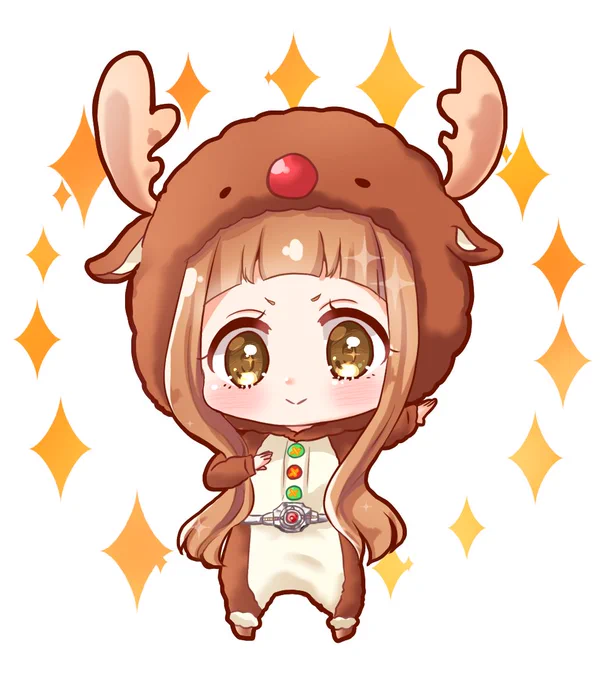 トナカイ仁奈ちゃん!莉嘉ちゃんのSSRの後ろにいた仁奈ちゃんが可愛くて可愛くて(*'ω`*)! 