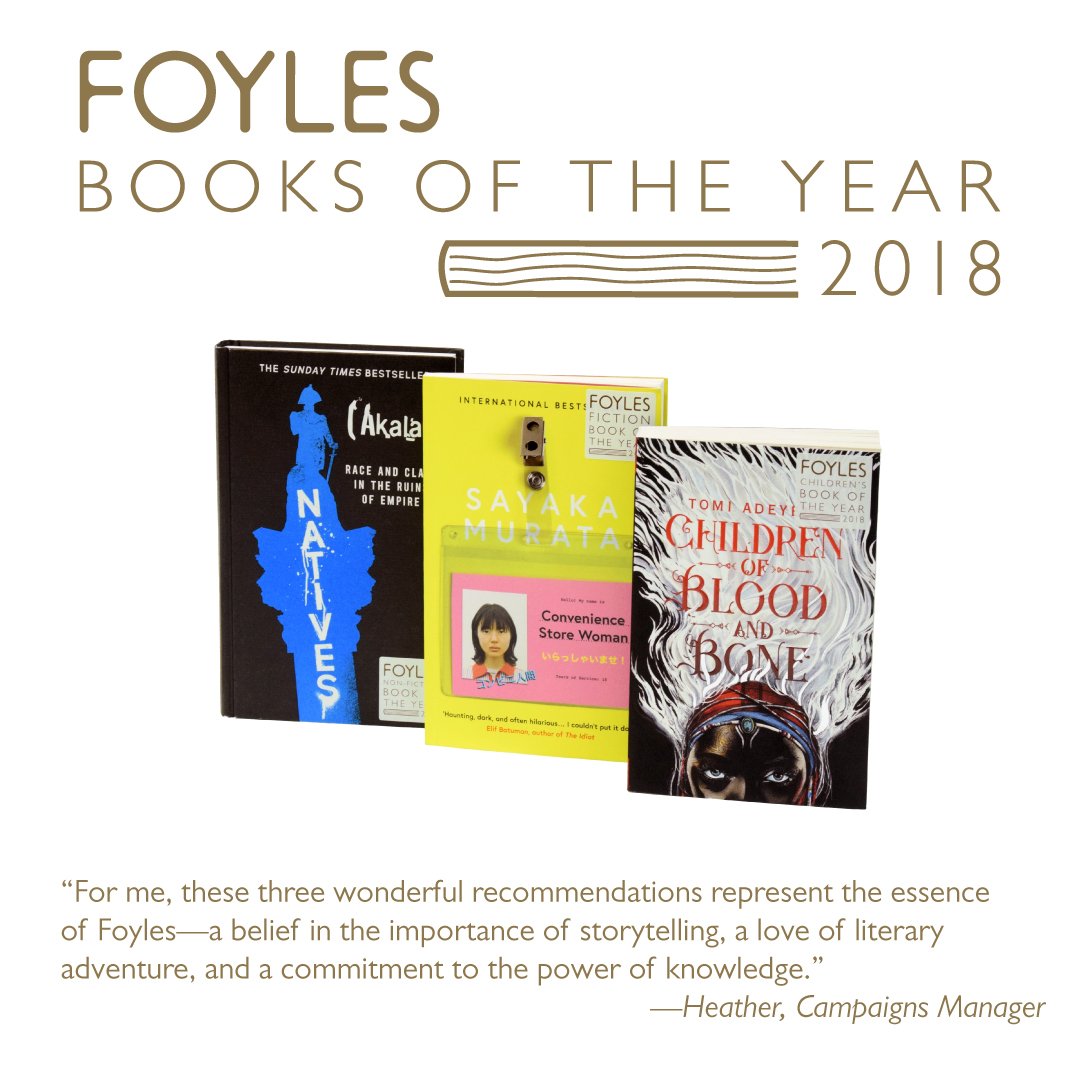 Foyles on Twitter "Unveiling our Books of the Year hand
