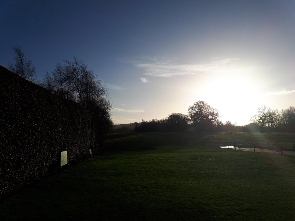 Lovely morning for golf... Ring 01625586200 Option 2 to book on. Green Fees from £10 for 9 Holes