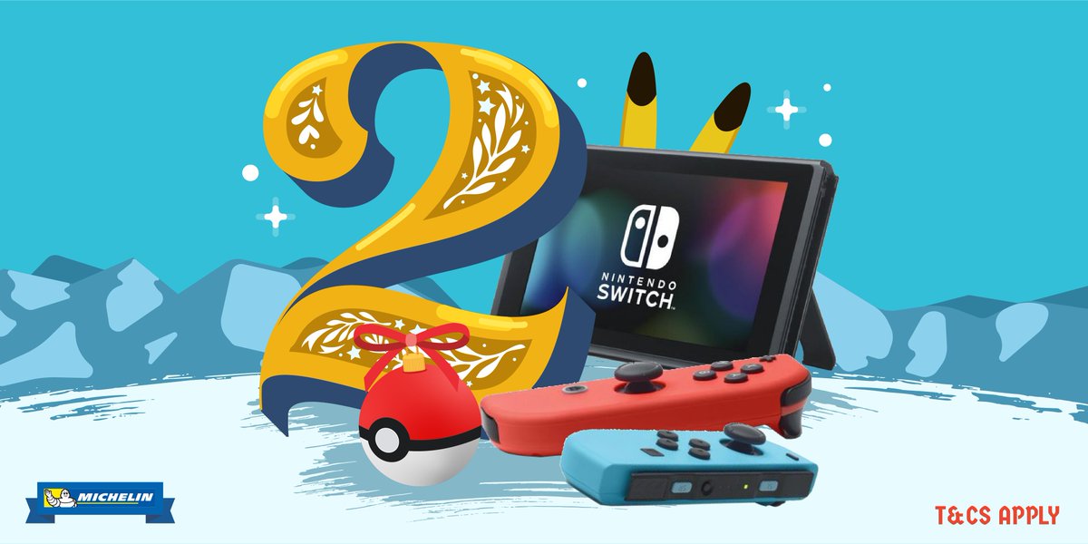🎮 Win A Nintendo Switch in Day 2 Of #Kwikmas 🎮

RT&amp;F for a chance to #win a brand new Nintendo Switch from <a href="/Michelin/">Michelin</a>!

#adventcalendar #competition #giveaway #xmas #christmas #michelin #kwikfit <a href="/Kwik_Fit/">Kwik-Fit</a>