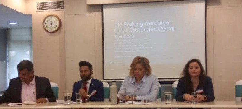 YESGlobalInsti's tweet photo. “The 3As - #Assessment, #Alignment and #Adoption of #Digital #Technologies are crucial for a potent and vibrant #workforce of the future" - @subichaturvedi speaking on ‘The Value of a New Liberal Arts #Education in the 21st Century’ https://t.co/yJBxFee1I0
