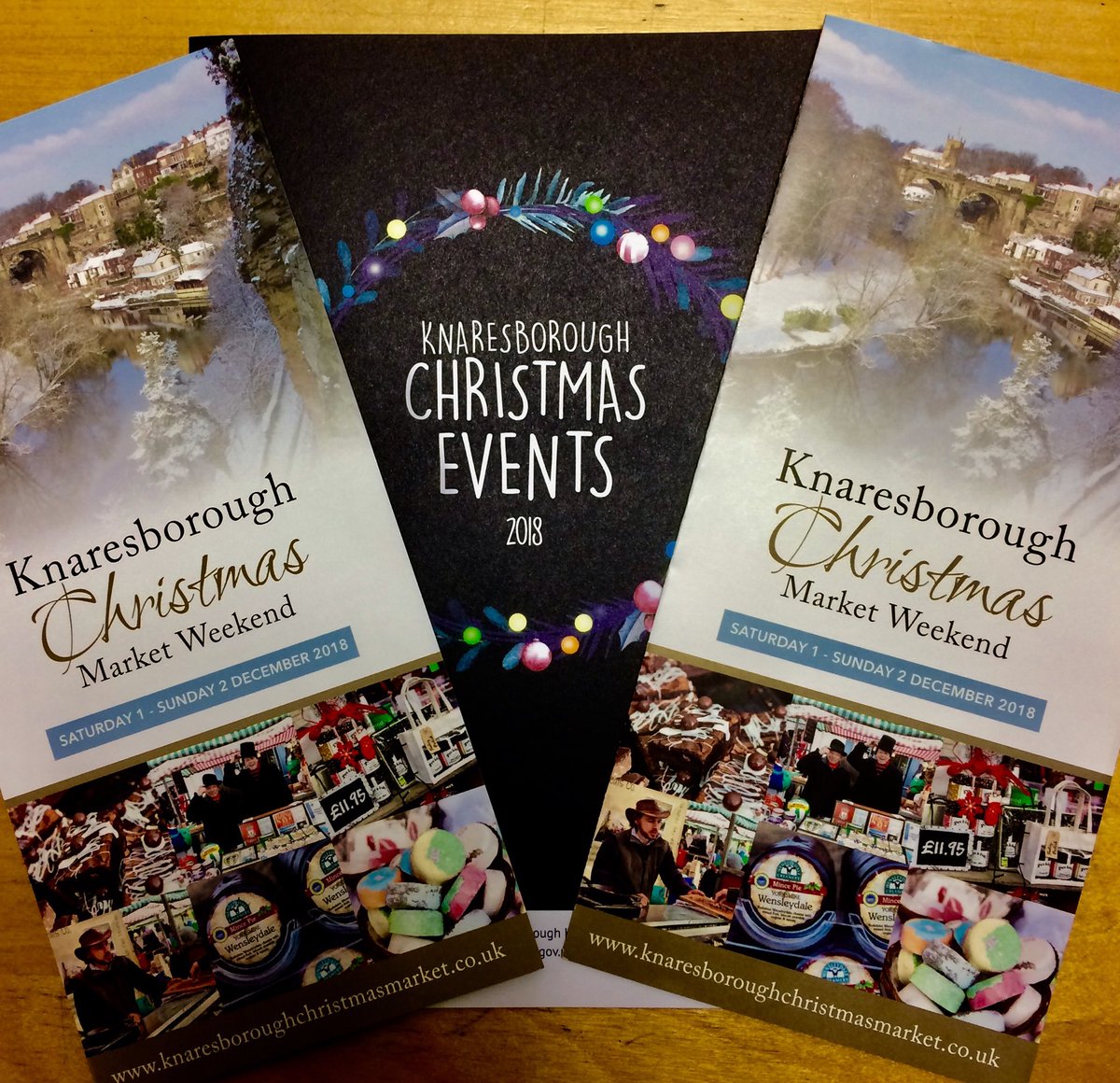Don’t miss the 2 day Knaresborough Christmas Market on this weekend Sat &amp; Sun 1st &amp; 2nd December with Fireworks Finale at 4.30 on Sunday!
⁦<a href="/knaresboroughct/">Knaresborough Chamber</a>⁩  ⁦@A1Knaresborough⁩  ⁦@VisitCastlegate⁩