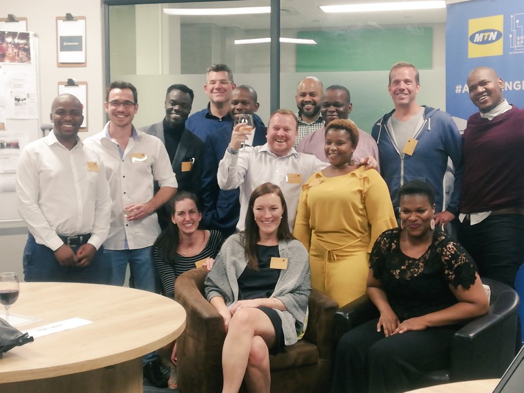 uctgsbsolutions's tweet photo. A big congratulations to our #VIPWS18 cohort for successfully completing our 12 week incubation programme!
And a big thank you to our funder @MTNGroup for their continued commitment to supporting African early stage digital startups. #VIPDemoDay #mtngroup https://t.co/hb9BRx7DaZ