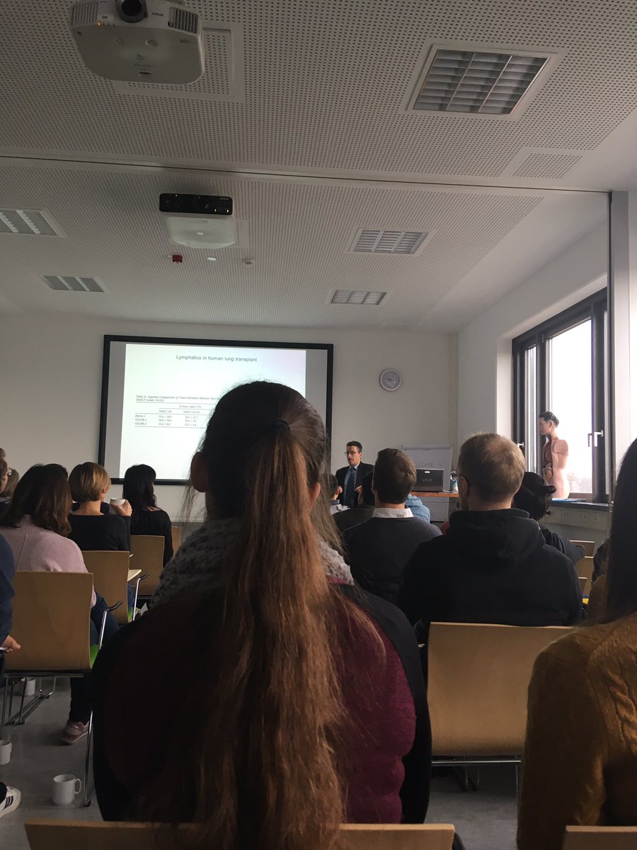 Mkg_Lehmann's tweet photo. Last morning lecture @ #MIAS2018. Lung lymphatics in lung transplantation - lymphatics are vital for allograft function @ie_fernandez @CPCSchool @weijnitz thanks to Souheil El-Chemaly for a great talk! https://t.co/30p016XxMQ