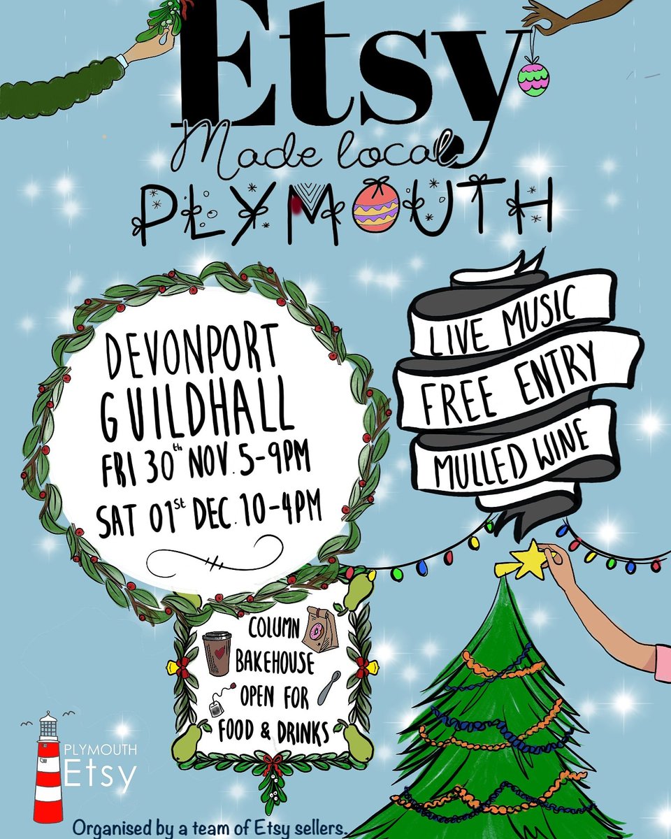 Heading to <a href="/etsymadelocal/">Plymouth UK Etsy Team</a> tomorrow! Yay! <a href="/Plymouth_Live/">Plymouth Live</a> <a href="/heartsouthwest/">Heart South West</a> <a href="/visitplymouth/">Visit Plymouth</a> #plymouth #plymouthchristmas #etsyuk #EtsyMadeLocal #craftfair