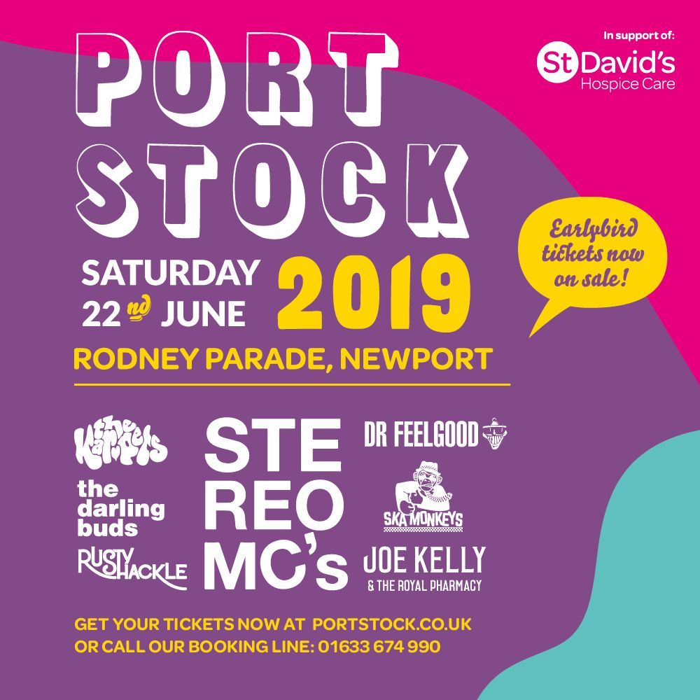 I'm finally realising my full potential by playing at #rodneyparade! @theedarlingbuds at @portstockfest #portstock #portstock2019 with @stereomcsmusic @TheKarpets #drfeelgood #skamonkeys @RustyShackle @JoeKellyMusic in support of @SDFHC